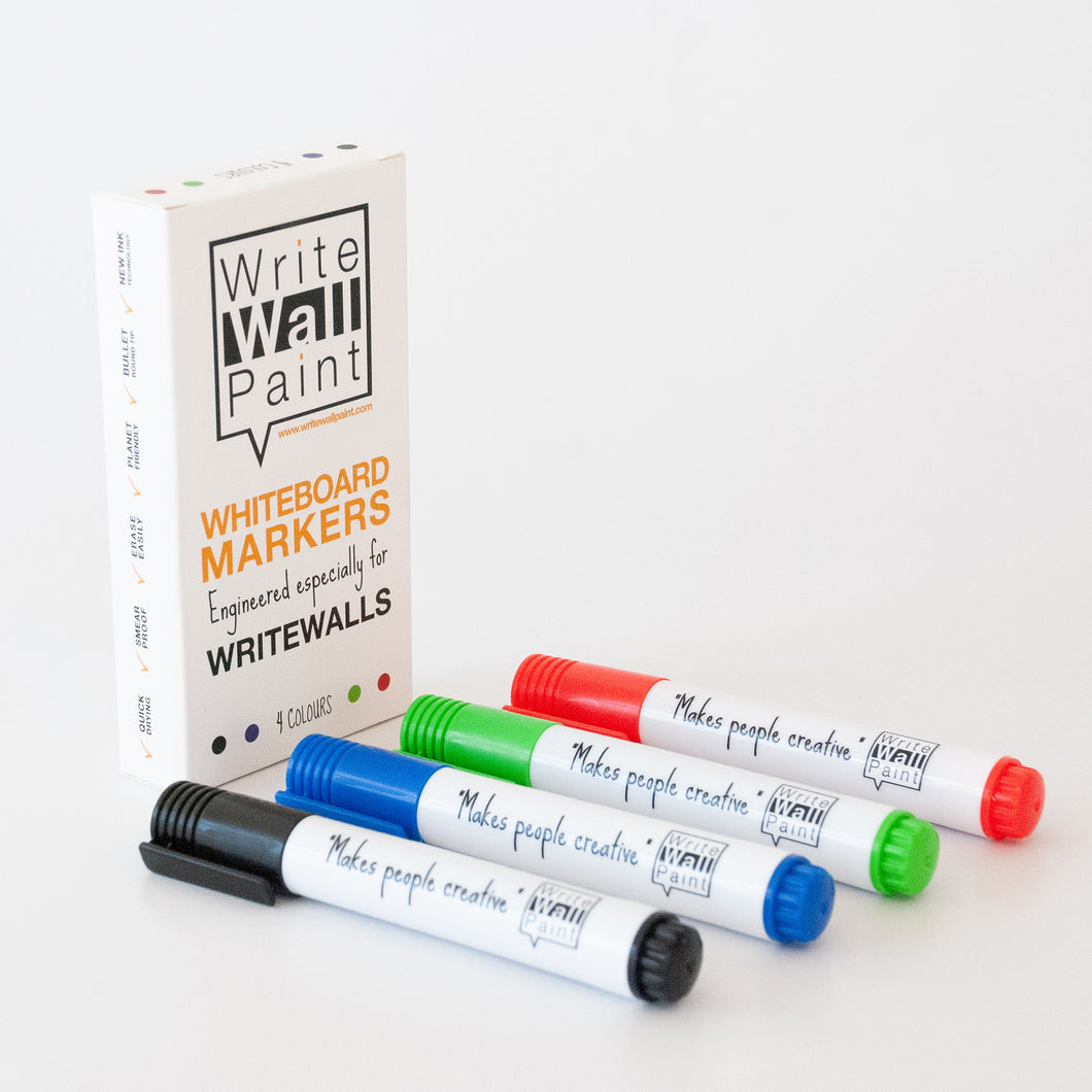 WriteWallPaint markers 4 colours